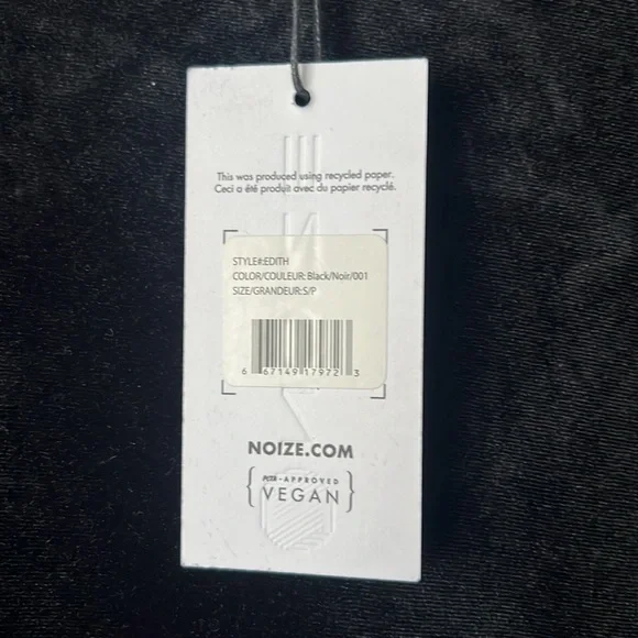 NOIZE BLACK VELVET EDITH SWEATSHIRT - Picture 3 of 3